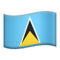 St. Lucia emoji on Apple